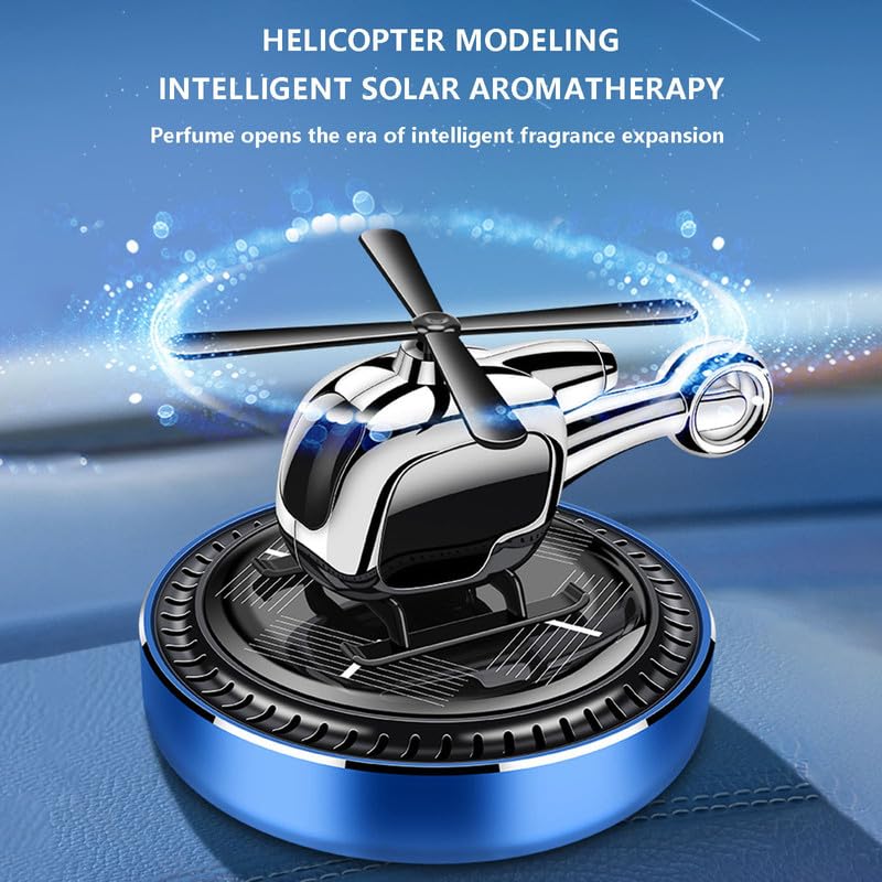 Solar Helicopter Car Air Freshener