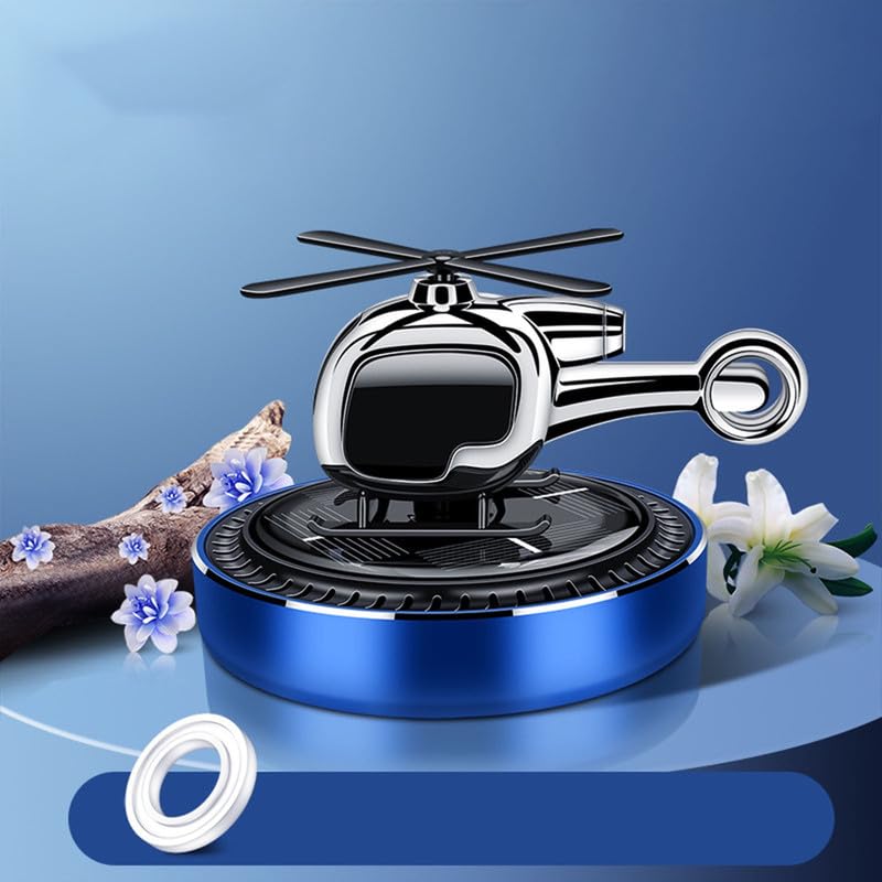 Solar Helicopter Car Air Freshener